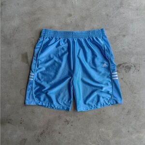 Vintage Blue Adidas Basketball Shorts - L